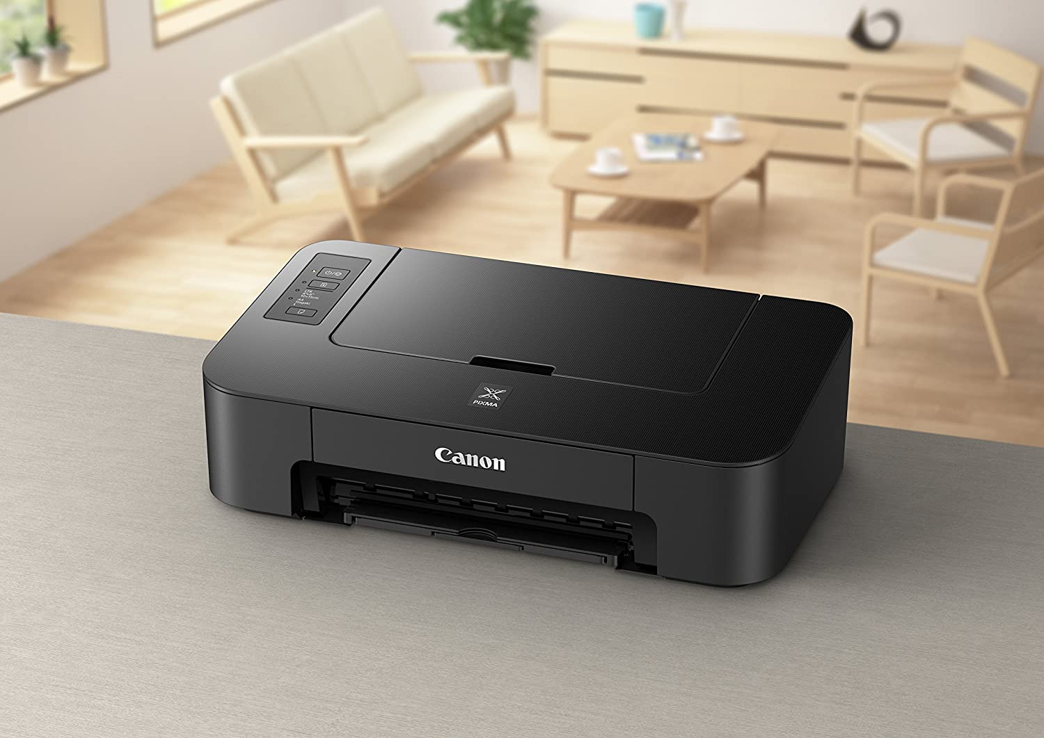 Canon TS202 Inkjet Photo Printer, Black Canon TS202 Inkjet Photo Printer, Black